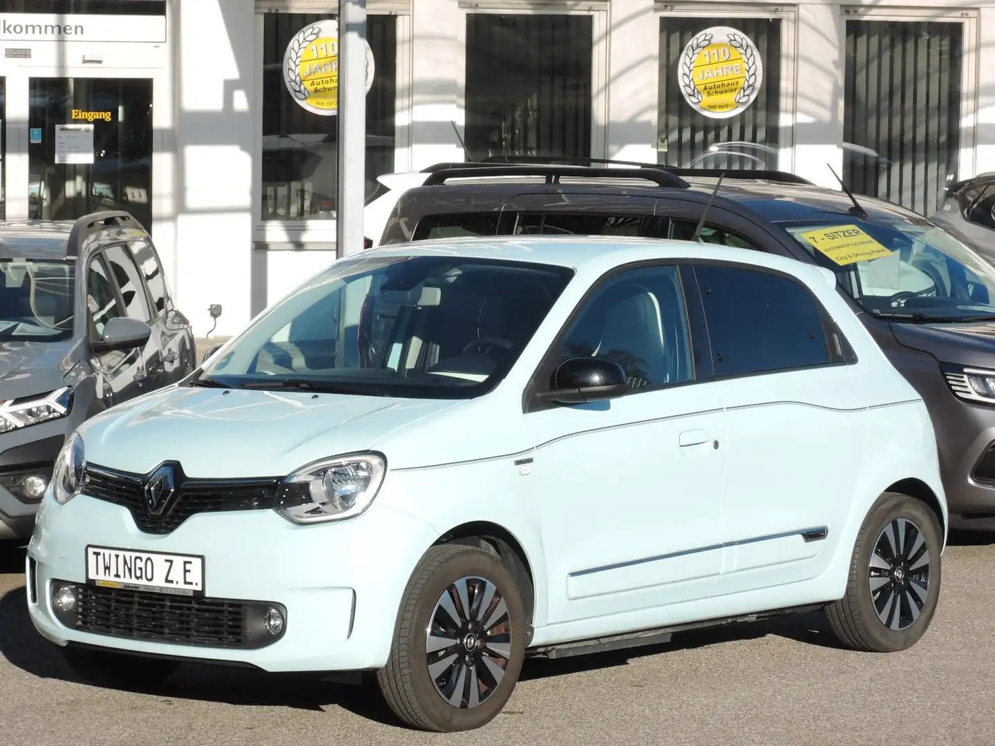 Renault Twingo 22KWh Techno 5türig SHZ,Kamera,EPH,Navi Blau - 1