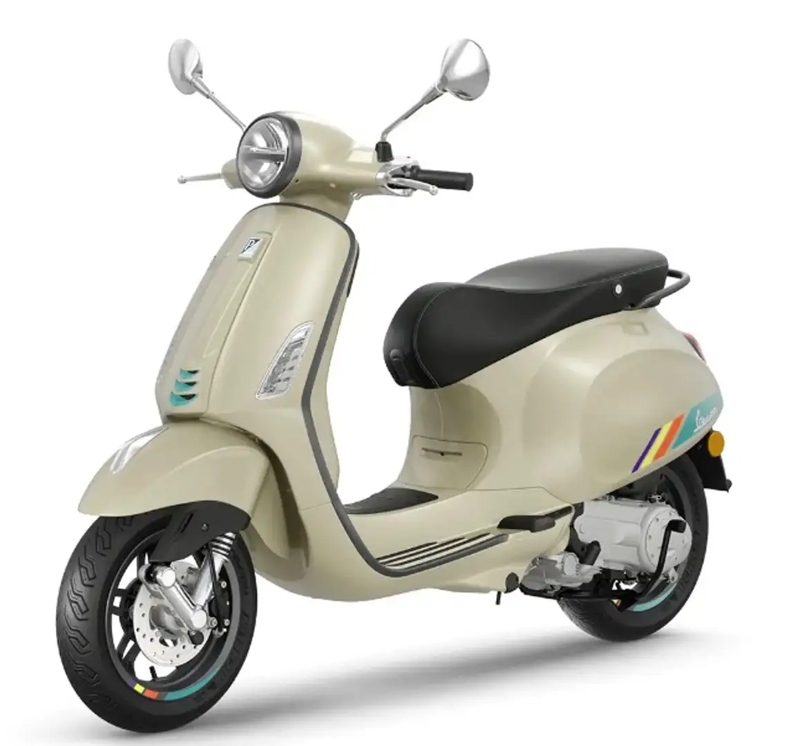 Vespa Primavera S 125 ABS E5+ BEIGE AVVOL Beige - 1