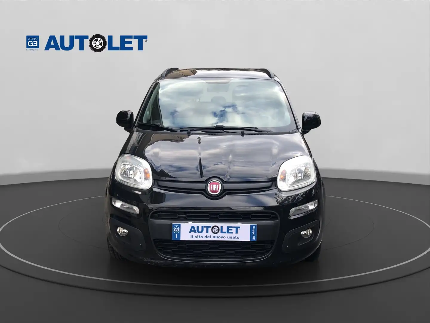 Fiat Panda Panda III 2012 1.2 Lounge 69cv E6 Nero - 2