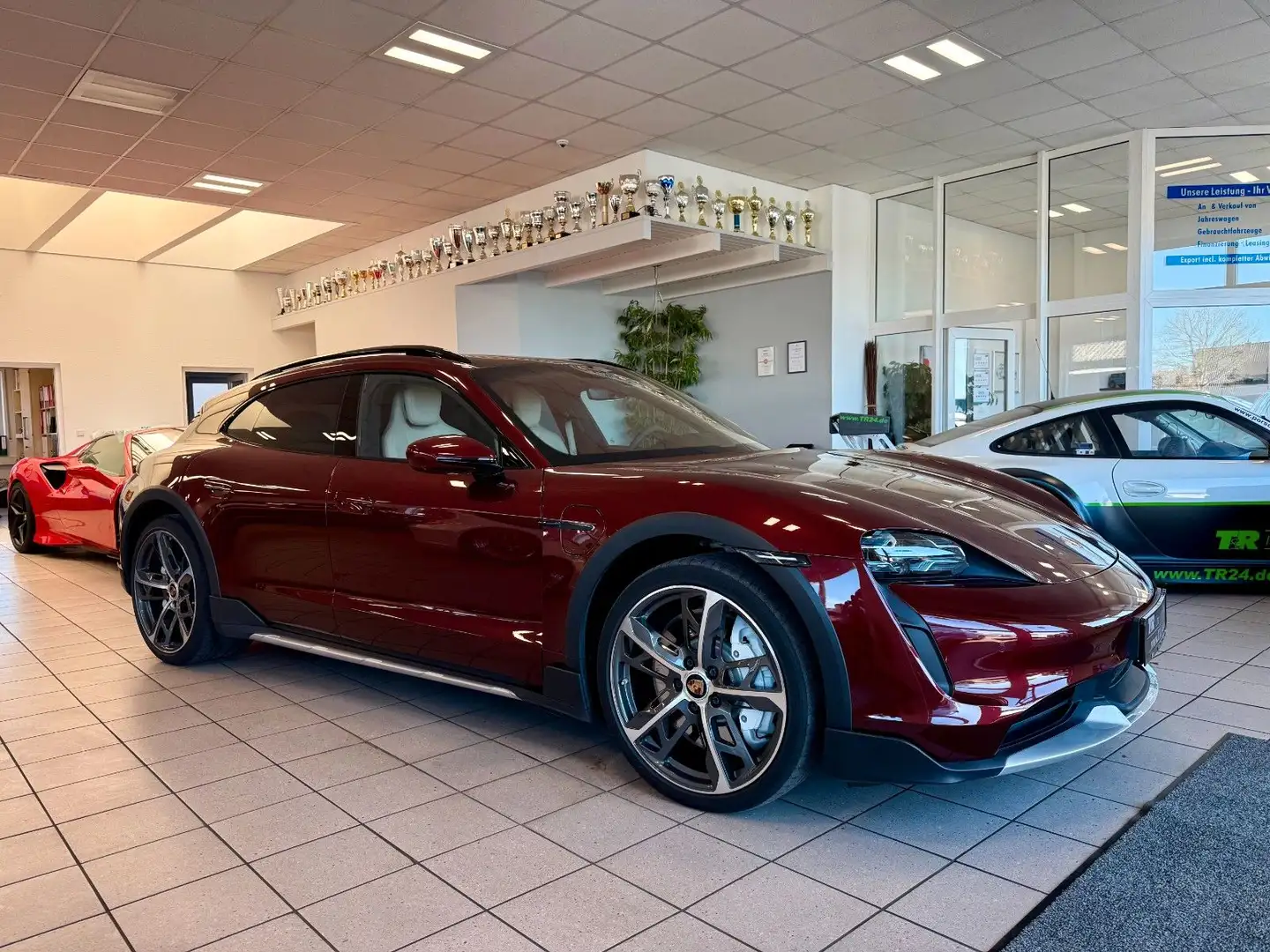 Porsche Taycan Turbo Cross Turismo ACC/HeadUP/Burmester Red - 1