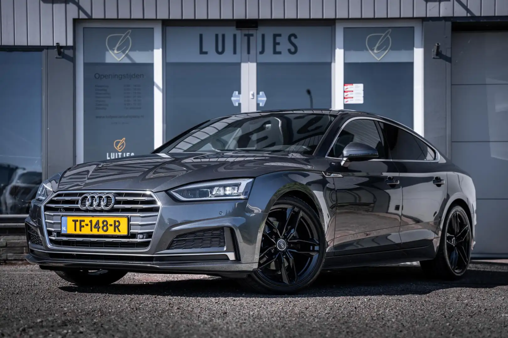 Audi A5 Sportback 2.0 TFSI MHEV 3x S-Line I Pano-dak I Cli Szürke - 1