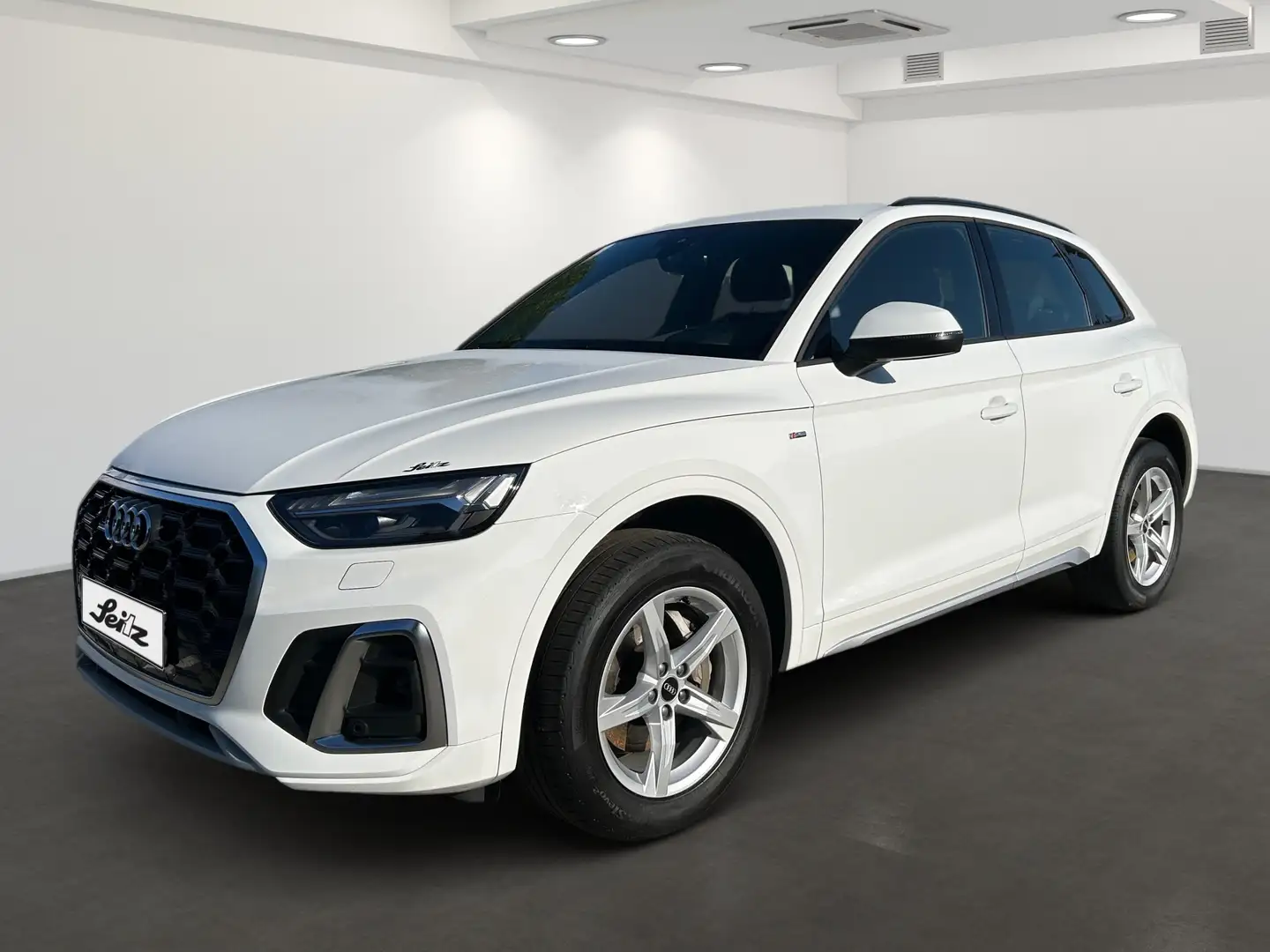 Audi Q5 40 TDI quattro S line *AHK*STANDH*MATRIX*NAVI* Weiß - 2