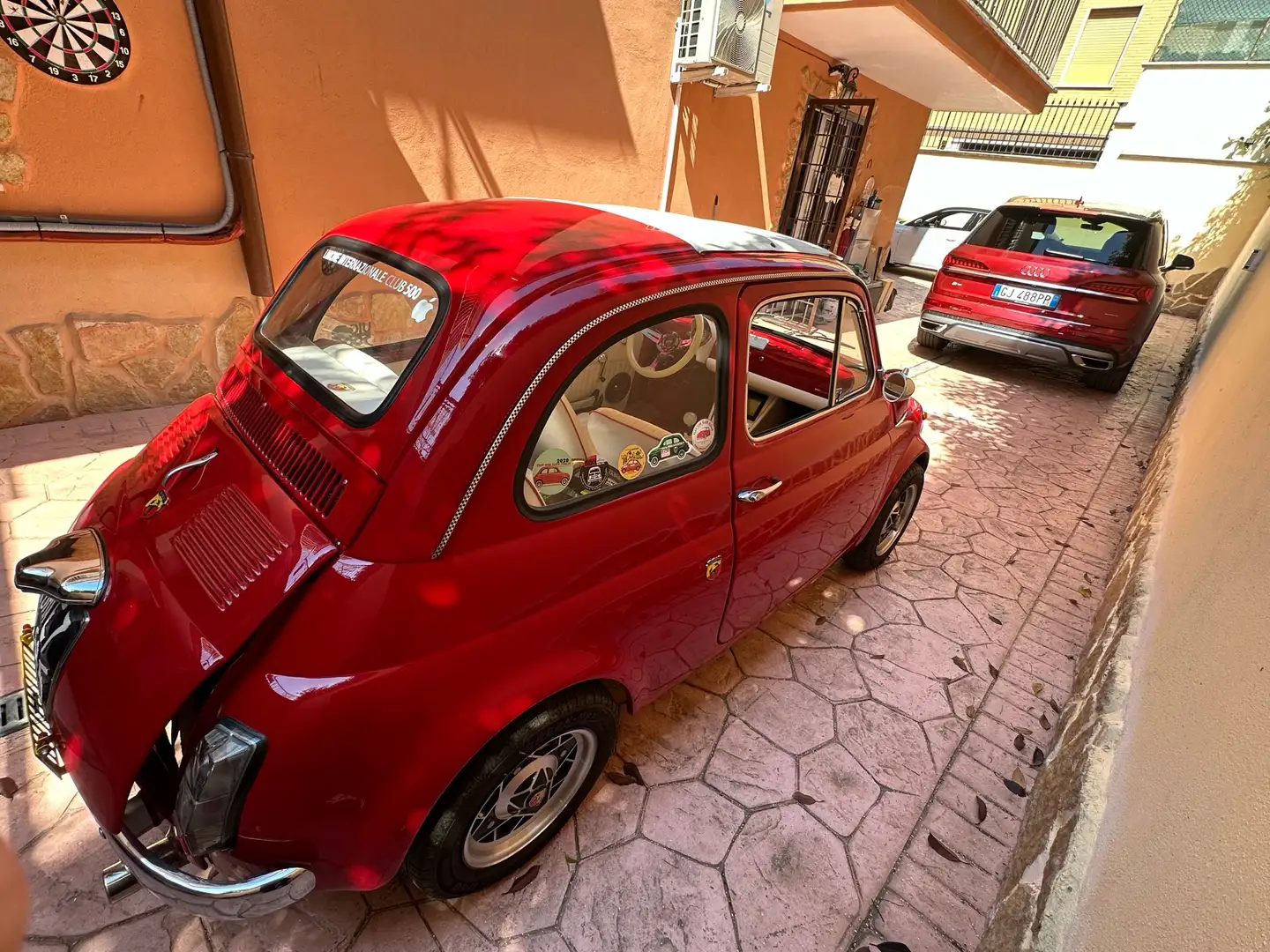 Fiat 500 500 f Piros - 2