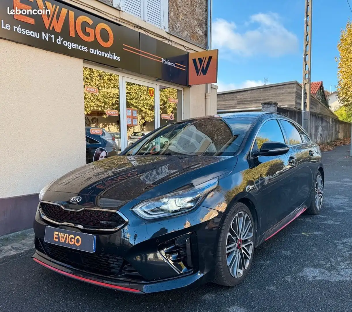 Kia ProCeed / pro_cee'd 1.6 t-gdi 205 gt dct toit ouvrant sieges chauffants av-ar volant chauffant hayon electrique Noir - 1
