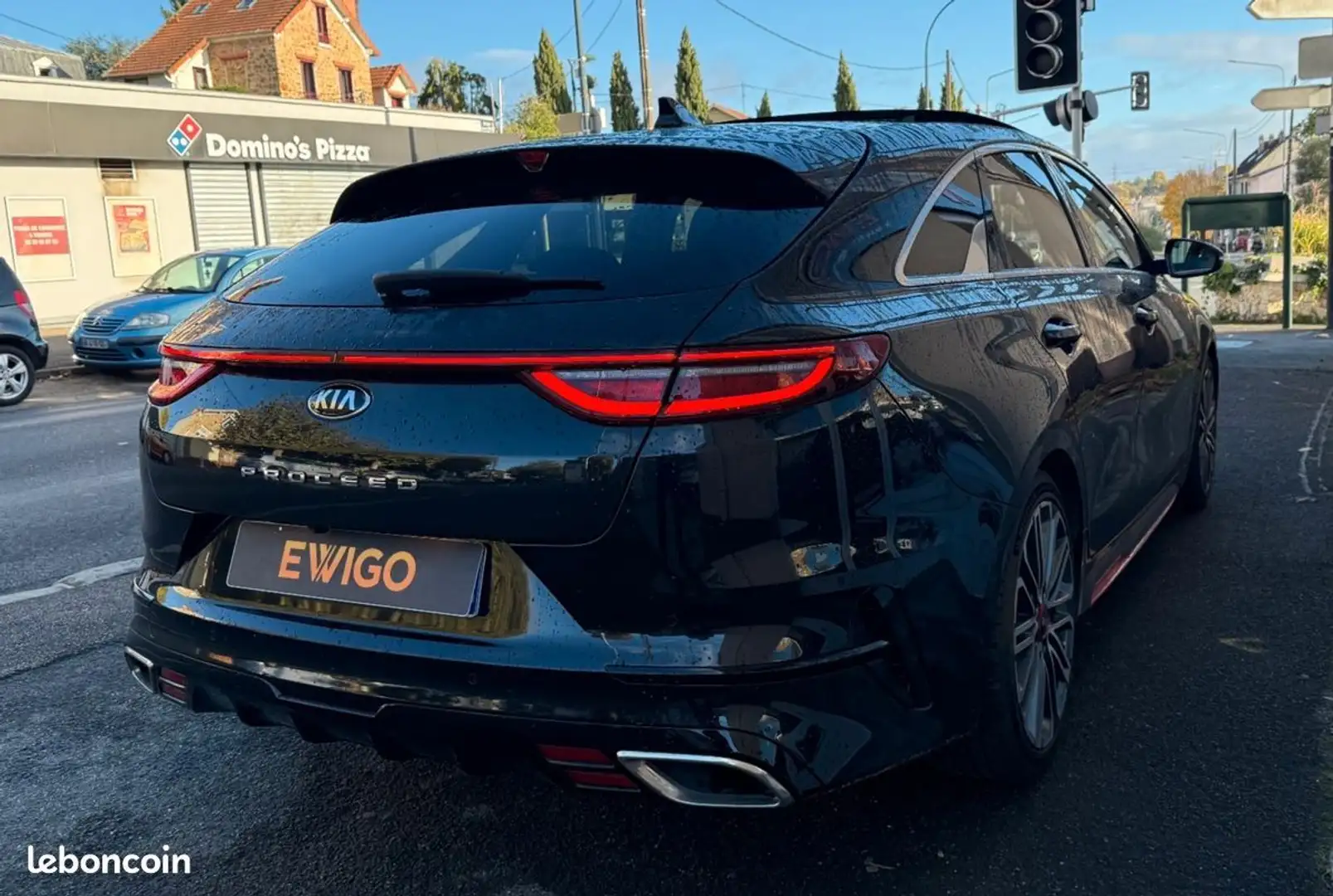 Kia ProCeed / pro_cee'd 1.6 t-gdi 205 gt dct toit ouvrant sieges chauffants av-ar volant chauffant hayon electrique Noir - 2