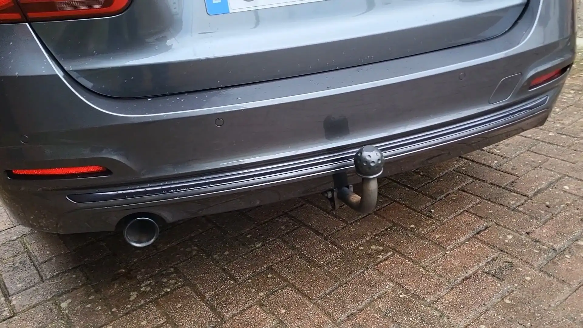 BMW 318 318d Touring (4.75) Gris - 2