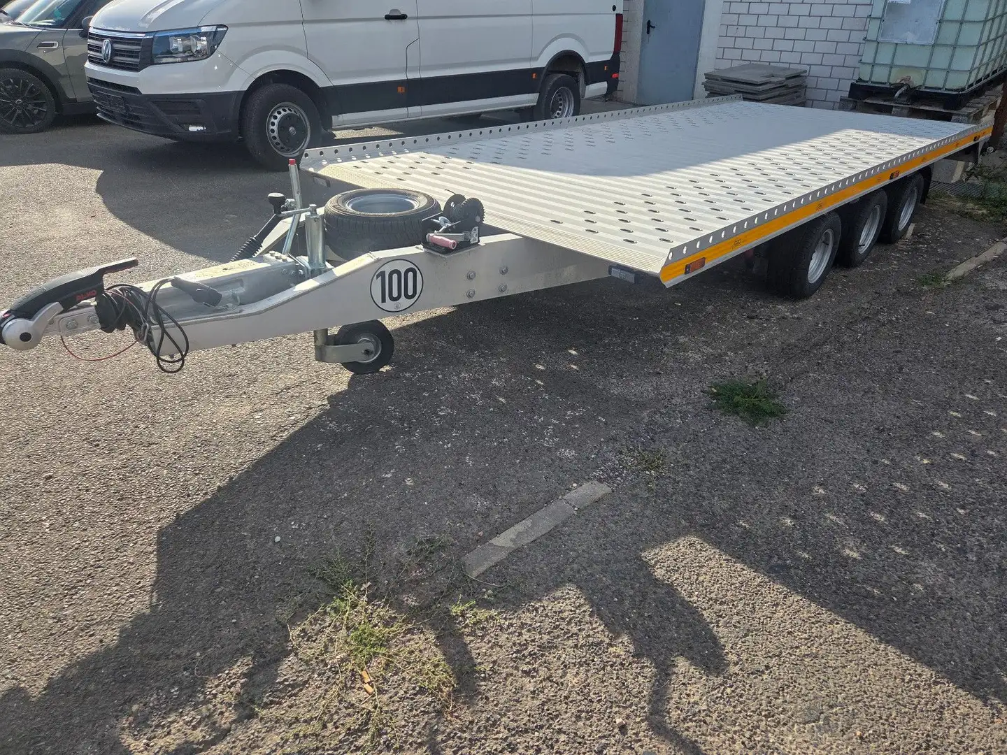 Overig Voll ALU Autotransporter Gromex, 3.5t,AKS,AL-KO Zilver - 1