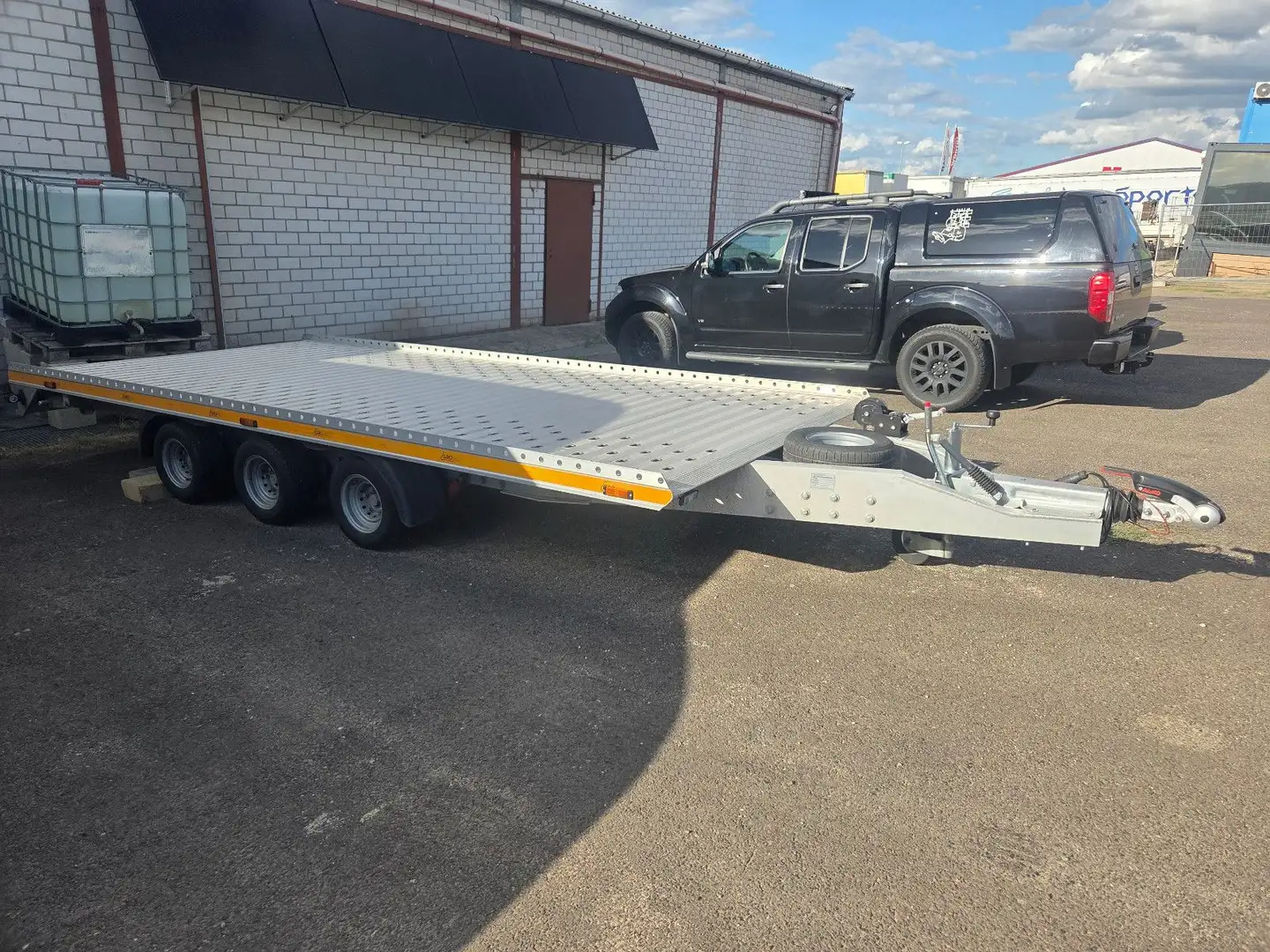 Overig Voll ALU Autotransporter Gromex, 3.5t,AKS,AL-KO Zilver - 2