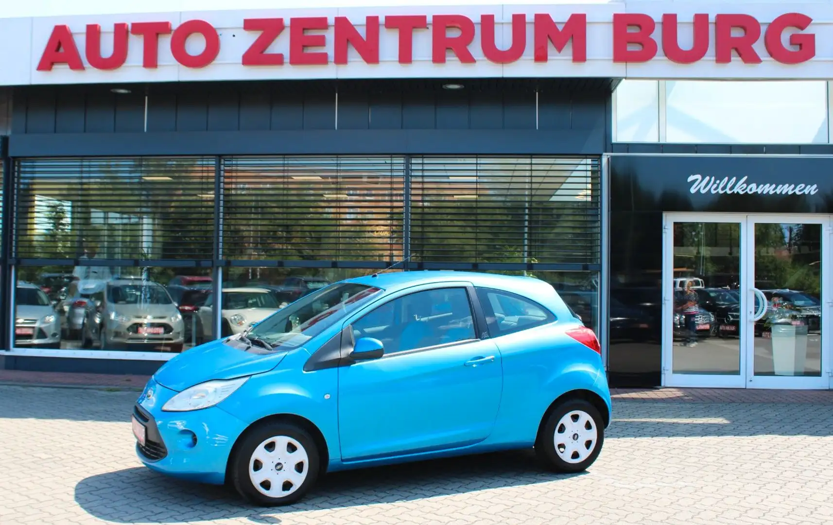 Ford Ka/Ka+ Trend 1.25l KLIMA Sitzheizung BC ESP Blau - 1