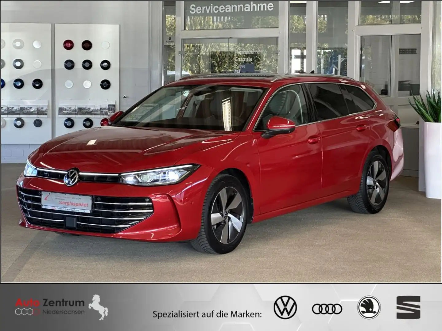 Volkswagen Passat Variant 2.0 TDI Elegance CarPlay PANO*StandH*Matrx*AHK*Cam Rot - 1