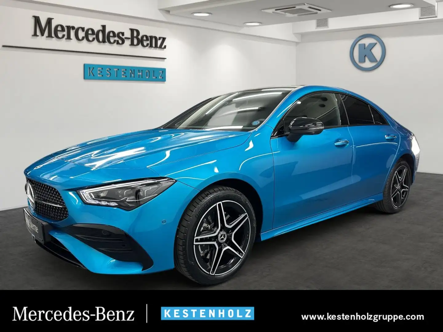 Mercedes-Benz CLA 250 e Hybrid AMG Line Sportpaket Bluetooth LED Blau - 1