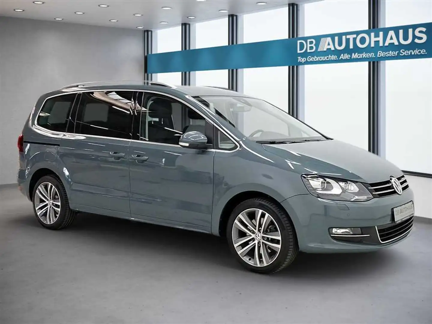 Volkswagen Sharan Highline 1.4 TSI DSG 7-Sitzer Синий - 2
