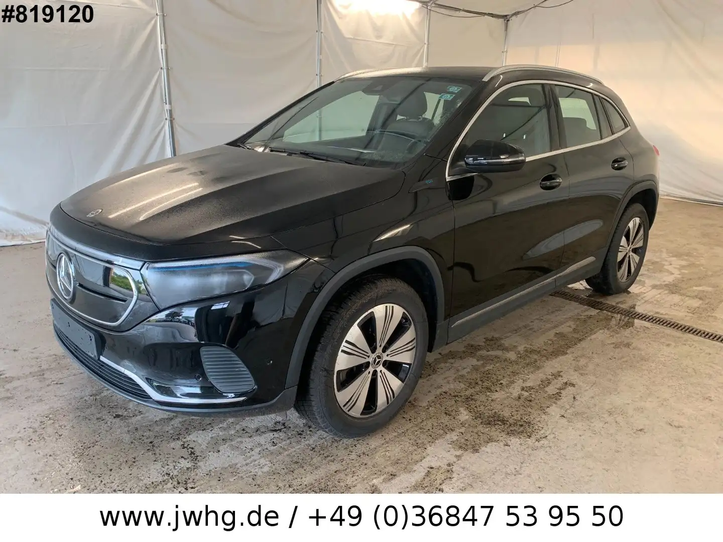 Mercedes-Benz EQA 250 Progressive Nav+ Leder Widescreen Kam Zwart - 1