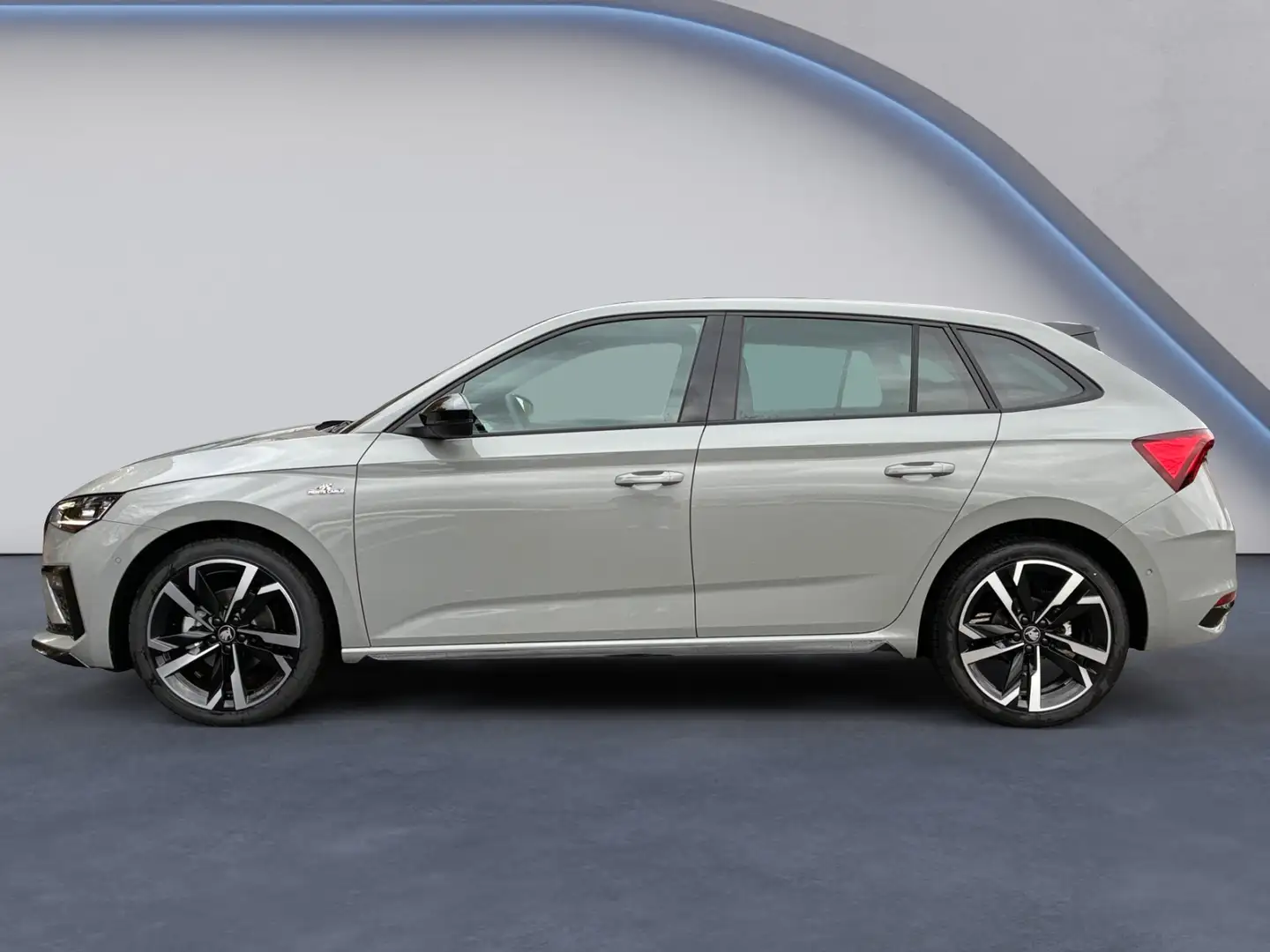 Skoda Scala Monte Carlo 1,0 TSI 85 kW Pano, ACC, RFK Grijs - 2
