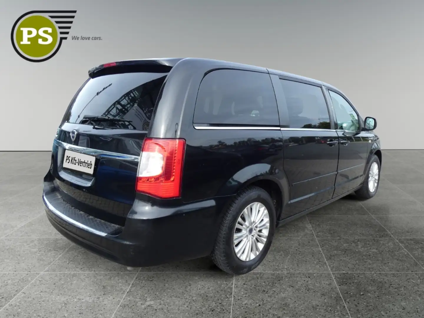 Lancia Voyager 2.8 CRD Leder 7-Sitze 1.Hd. kein TÜV Schwarz - 2