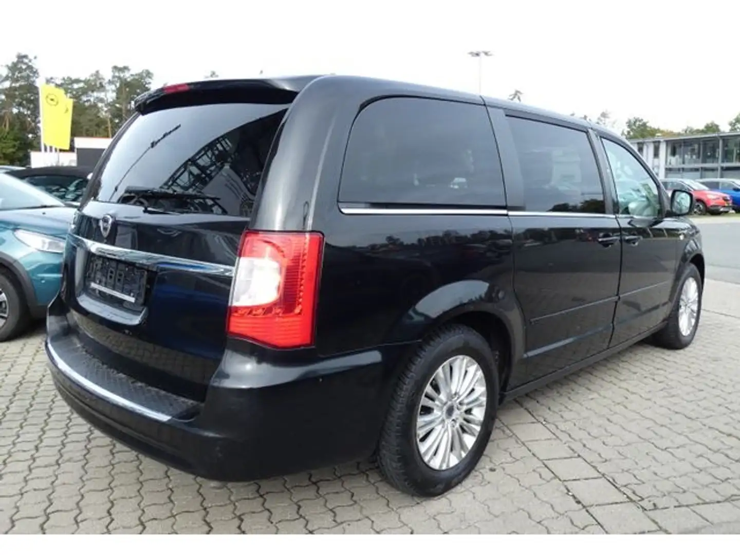 Lancia Voyager 2.8 CRD Leder 7-Sitze 1.Hd. kein TÜV Noir - 2