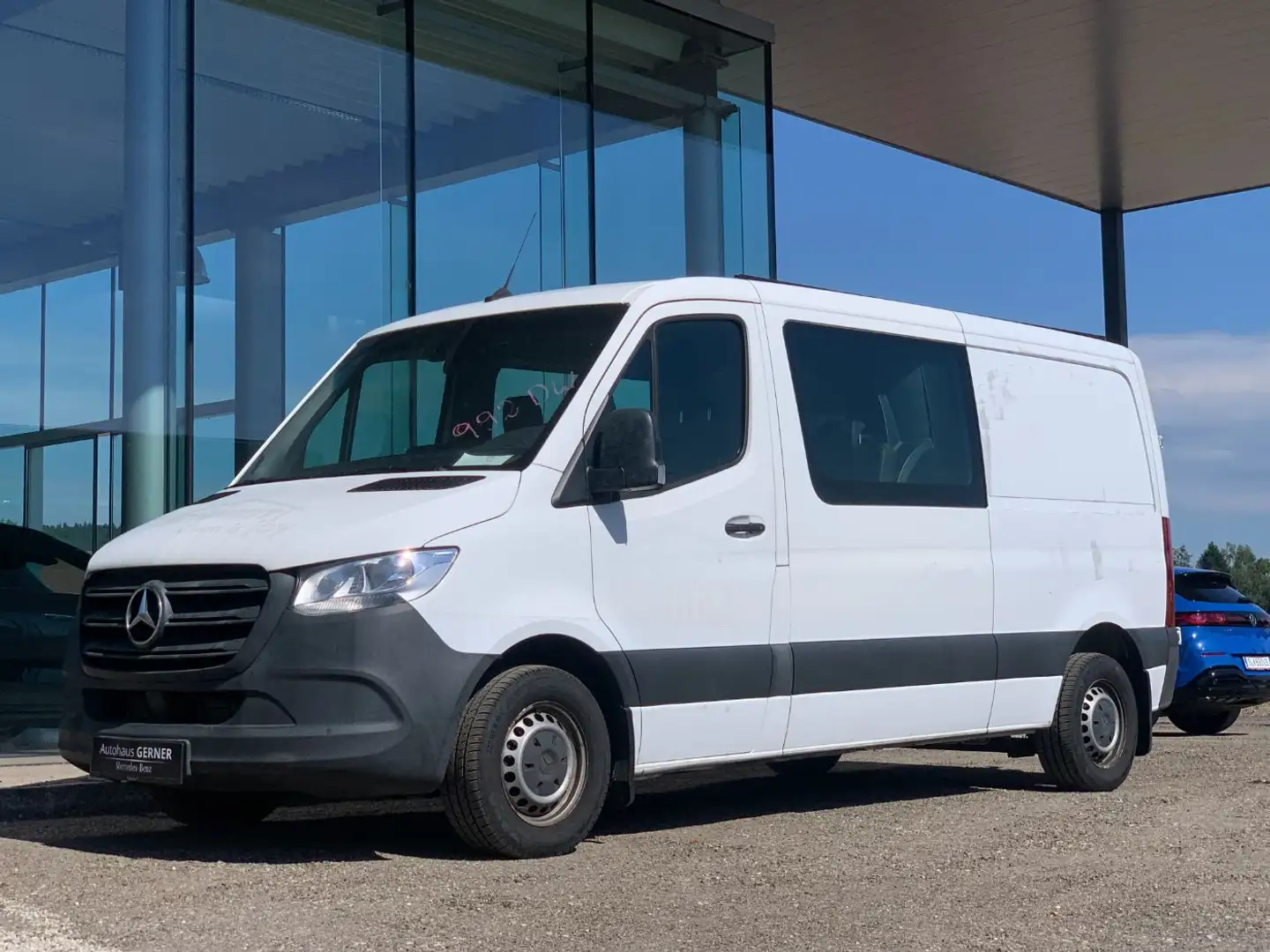 Mercedes-Benz Sprinter 214 CDI Kasten Standard STH KAM Weiß - 2