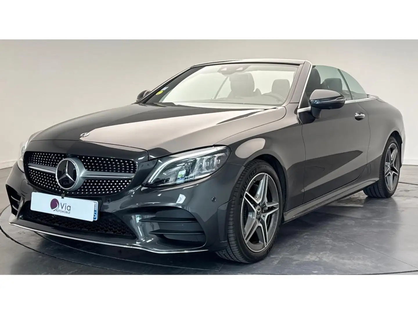 Mercedes-Benz CL Cabriolet C 220 d - BVA 9G-Tronic  CABRIOLET - BM  Gris - 1