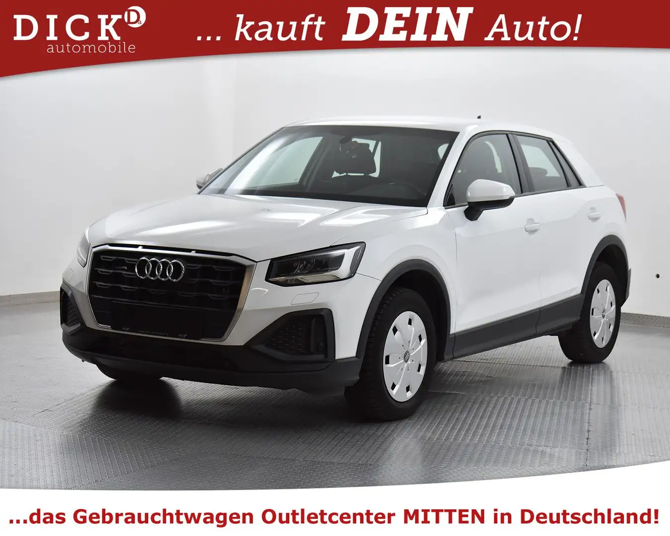 Audi Q2 35d Quatt S-Tr. LED+KLIMAUT+HIFI+APS+DAB+ACC Weiß - 2
