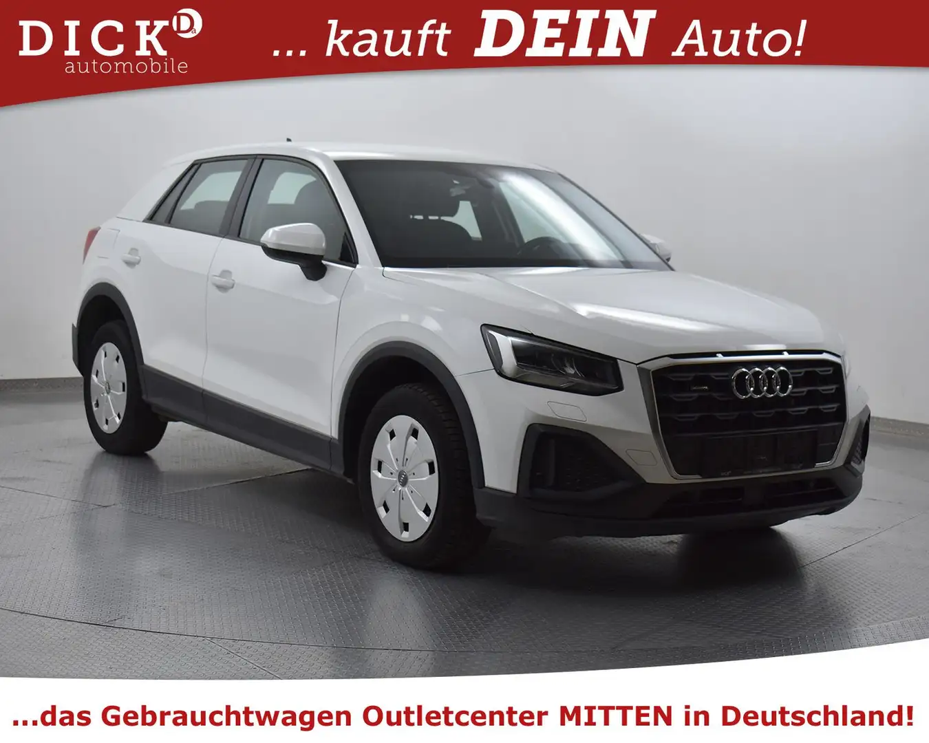 Audi Q2 35d Quatt S-Tr. LED+KLIMAUT+HIFI+APS+DAB+ACC Weiß - 1