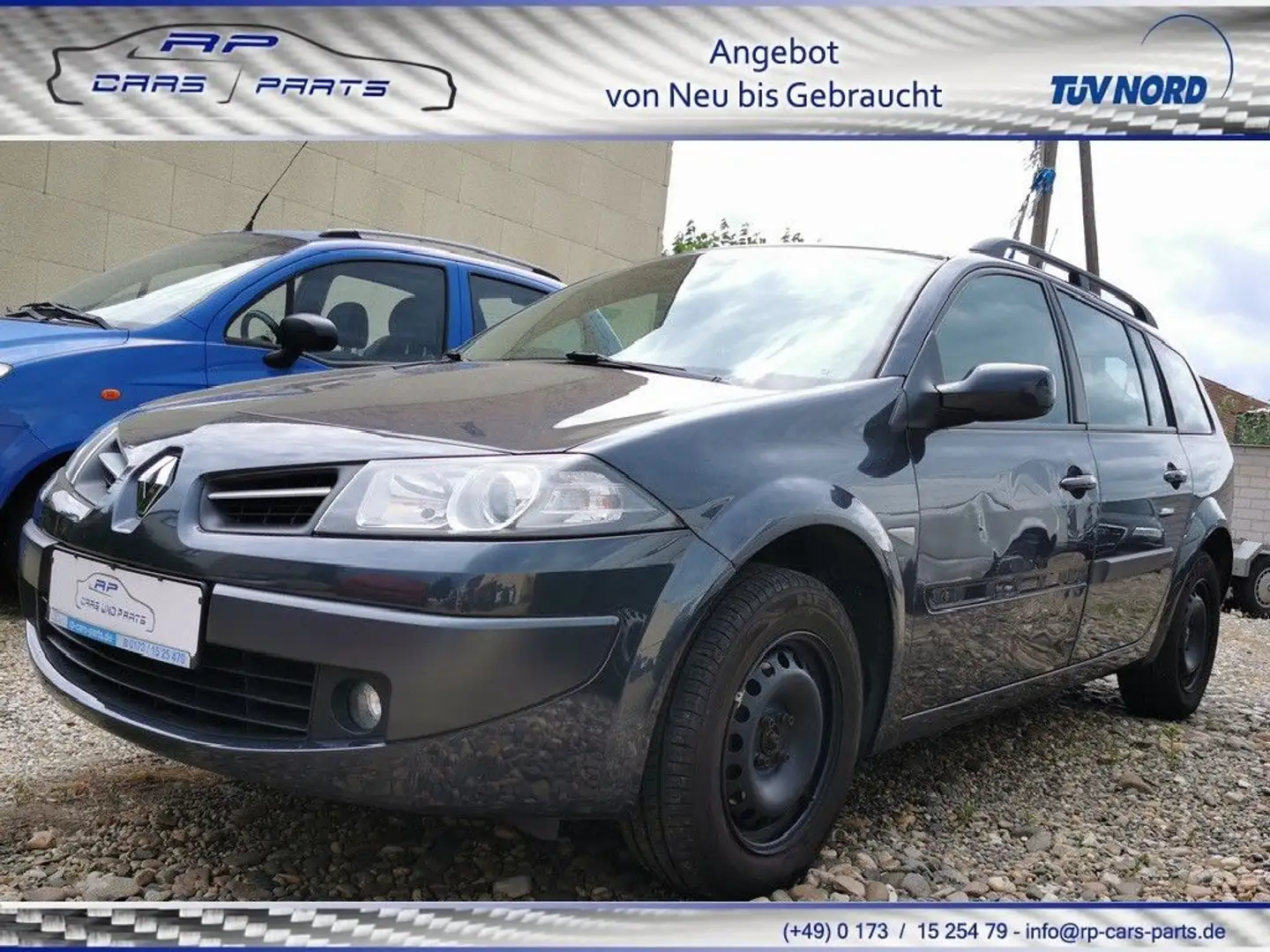 Renault Megane II Grandtour Avantage Klima#ZV#ABS#Servo# Grau - 1