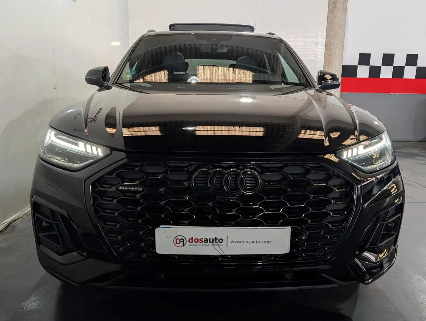 Audi Q5 Sportback 40 TDI quattro-ultra Black line S tronic Negro - 2