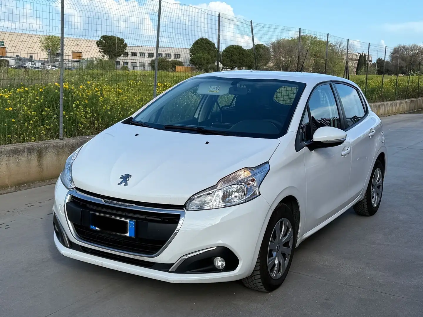 Peugeot 208 BlueHDi 100 S&S 5 porte Van Active Blanco - 2