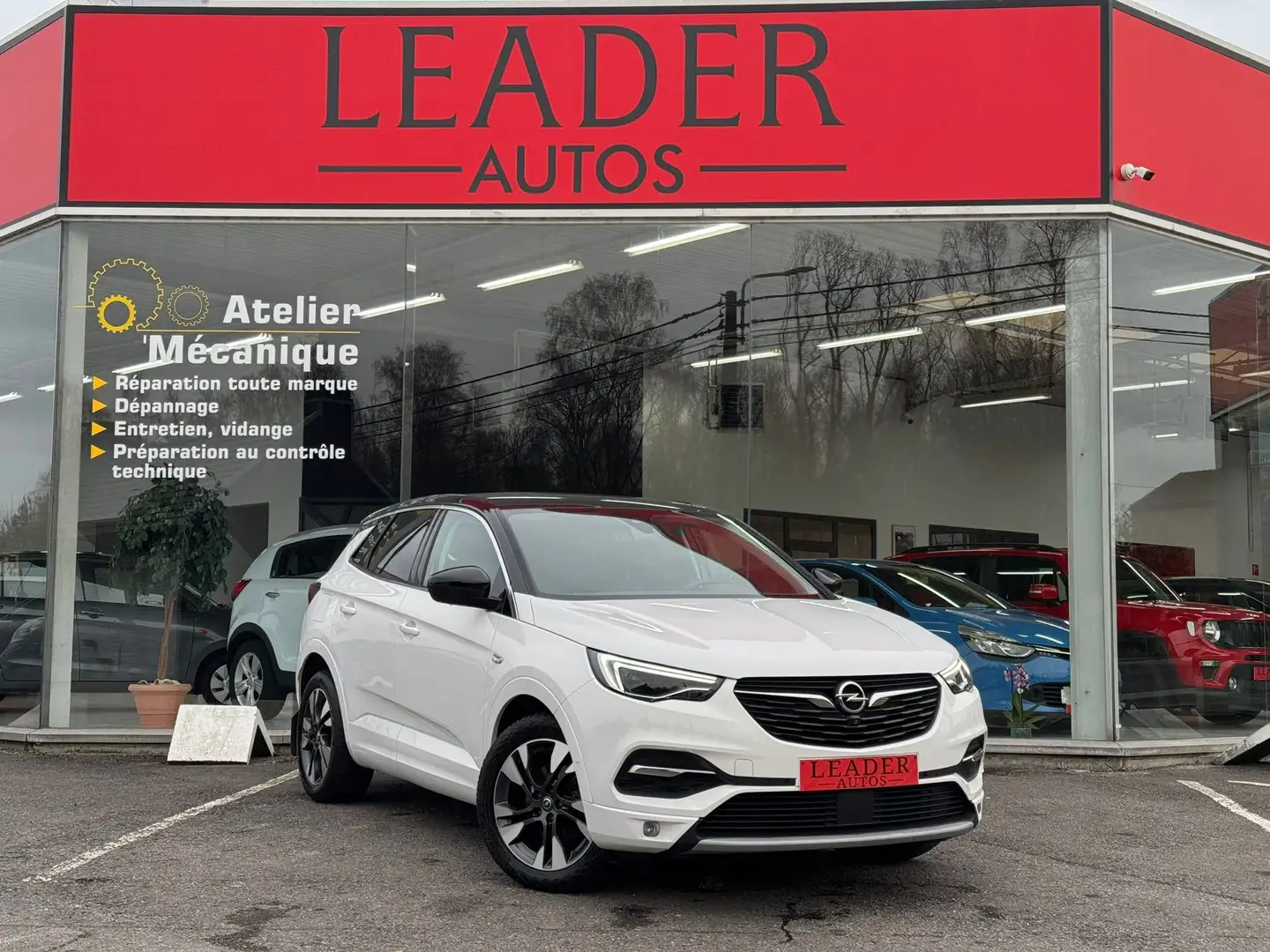 Opel Grandland X 🟩1.6 DIESEL 120CV - AUTOMATIQUE - GPS -GARANTIE Weiß - 1