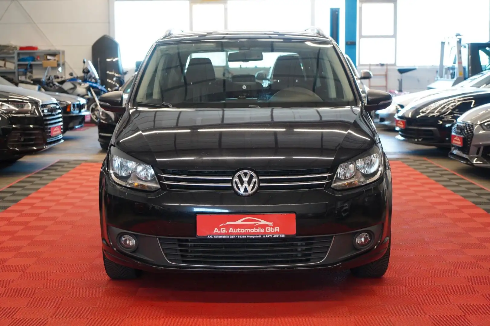 Volkswagen Touran 1.4 CNG DSG EcoFuel Match 1.Hand*Tempomat Schwarz - 2