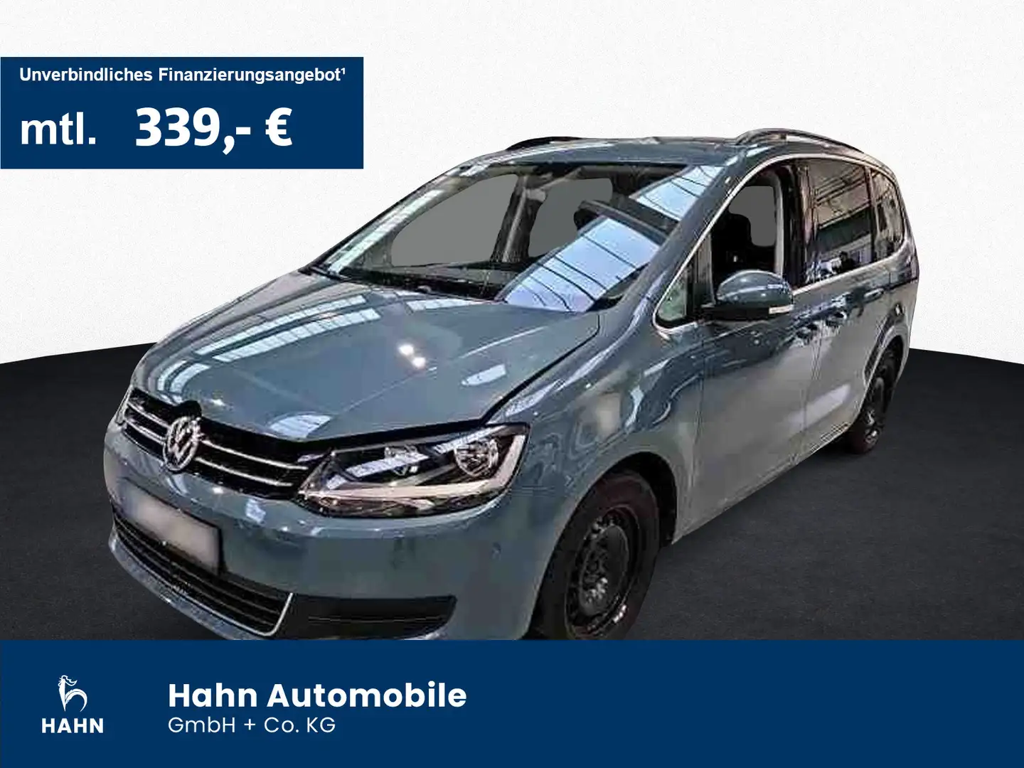 Volkswagen Sharan 1.4TSI DSG Comfortline ACC AHK Cam Navi Blau - 1