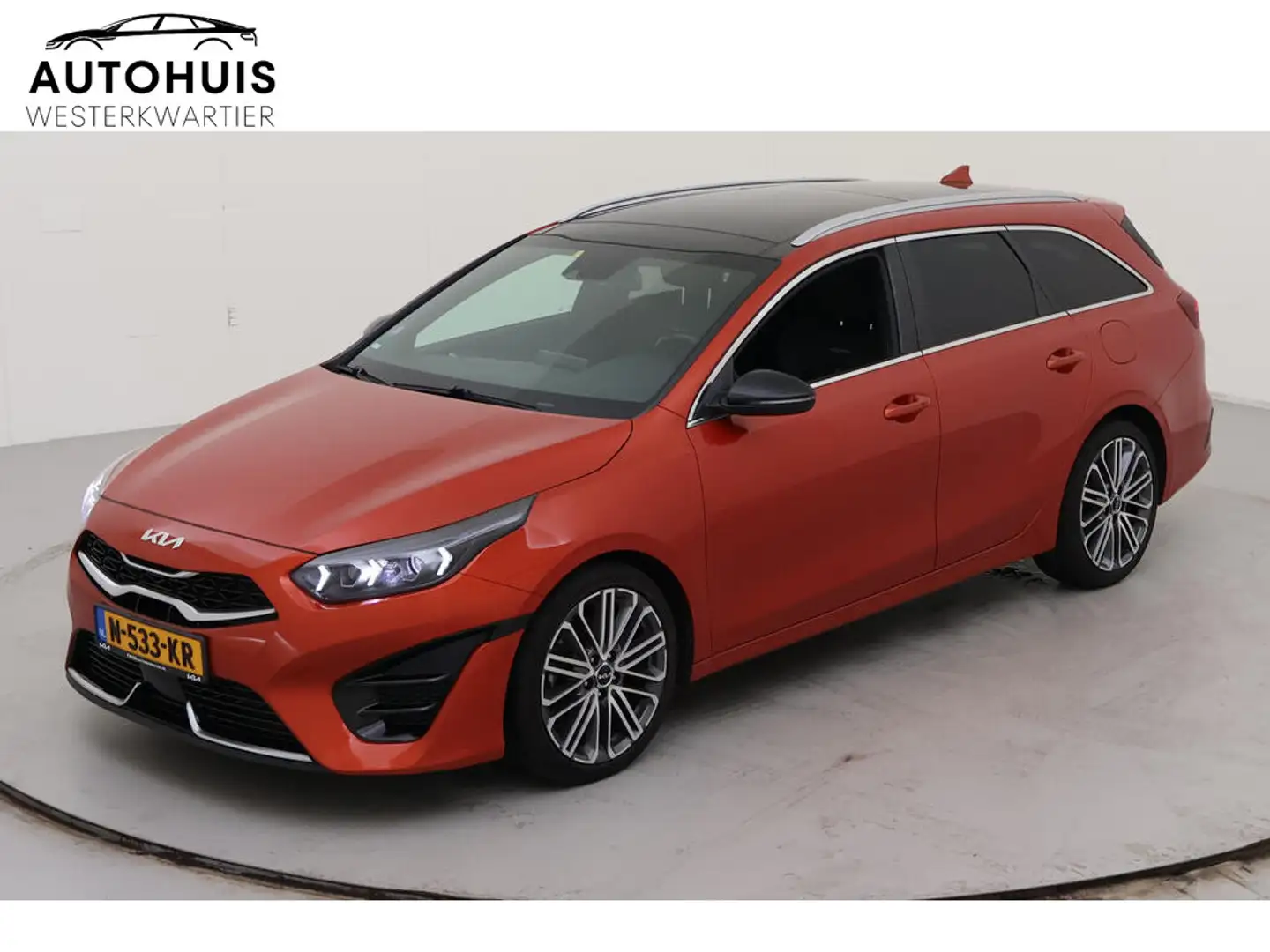 Kia Ceed SW / cee'd SW Sportswagon 1.5 T-GDi 160PK Automaat GT-PlusLine P Orange - 1