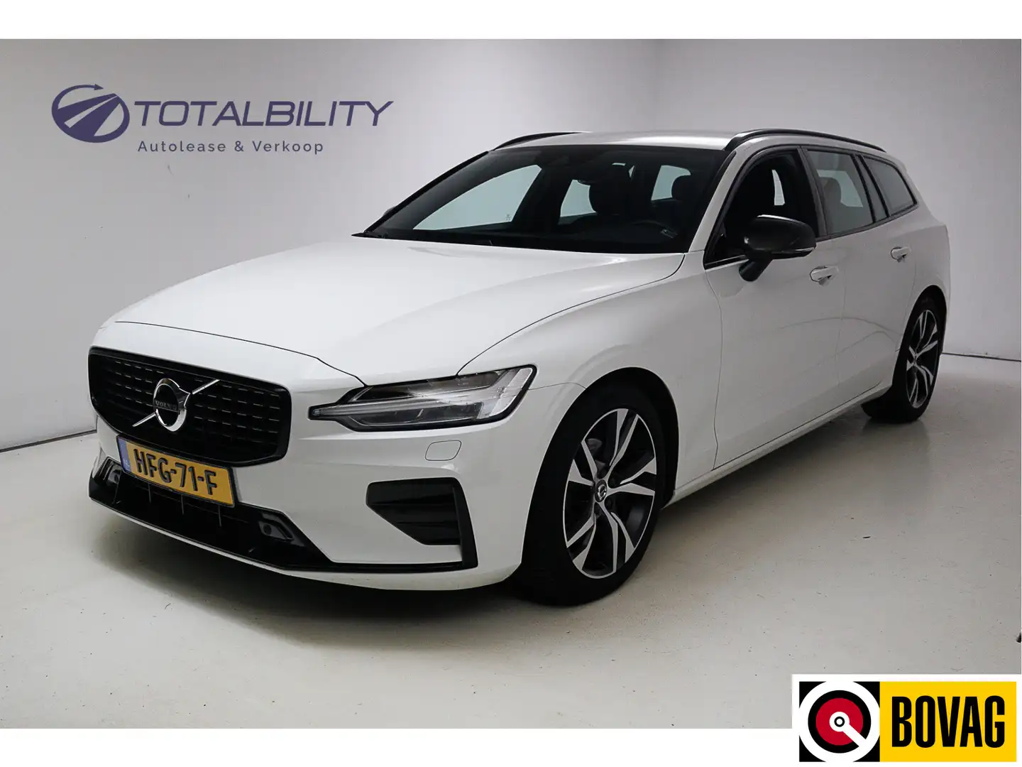 Volvo V60 2.0 B4 R-Design 198 PK | Pilot assist | Led | Came Weiß - 1