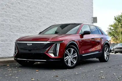 Red 2024 Cadillac LYRIQ SUV / Crossover All-Wheel Drive 1-Speed Automatic