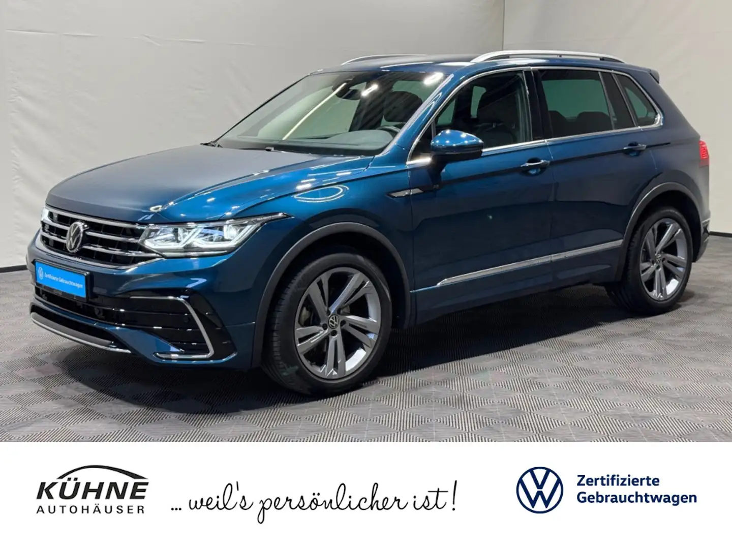 Volkswagen Tiguan R-Line 1.5 TSI DSG | MATRIX NAVI KAMERA Blu/Azzurro - 1