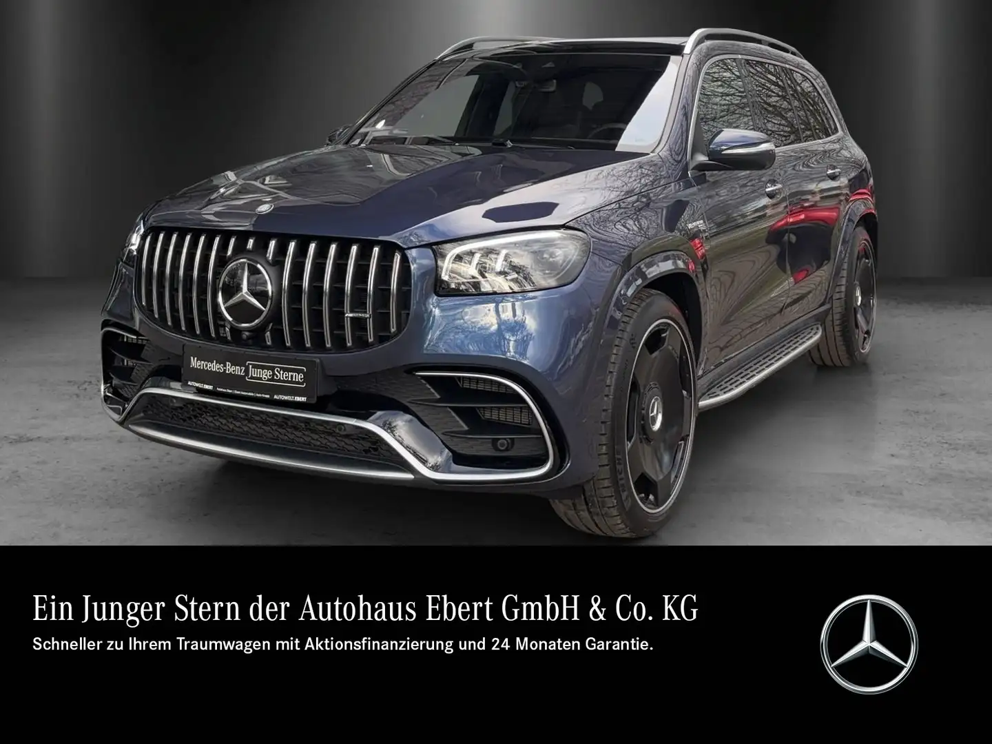 Mercedes-Benz GLS 63 AMG GLS63 AMG Ultimate AHK Standhz 7-Sitz FondTV 23" Blau - 1