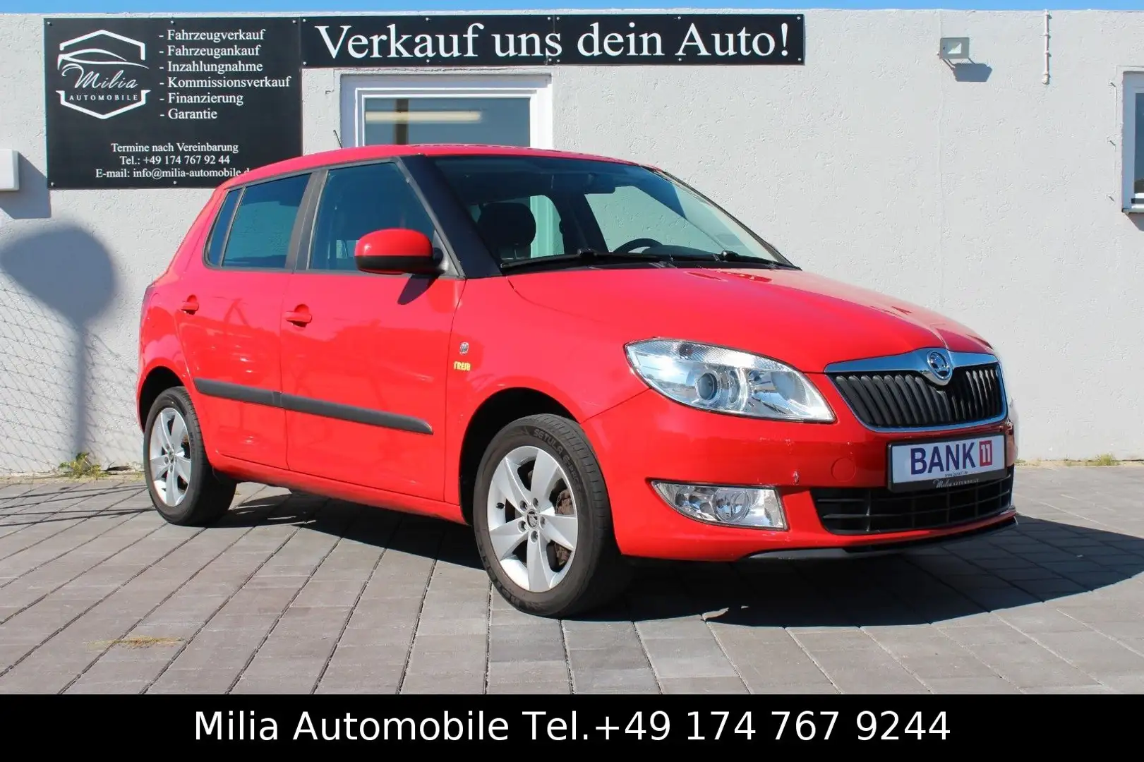 Skoda Fabia Ambition Fresh Klima SHZ 1.Hand Rot - 2
