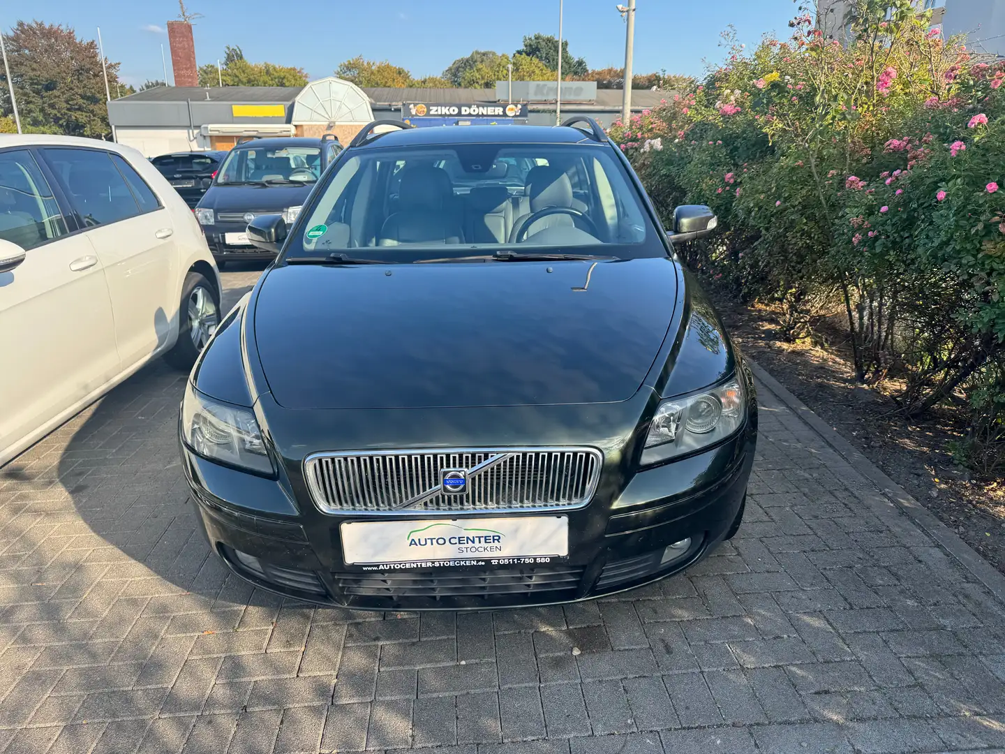 Volvo V50 T5 Summum 2.5  AHK LEDER 6 GANG TEMPOMAT Grün - 2