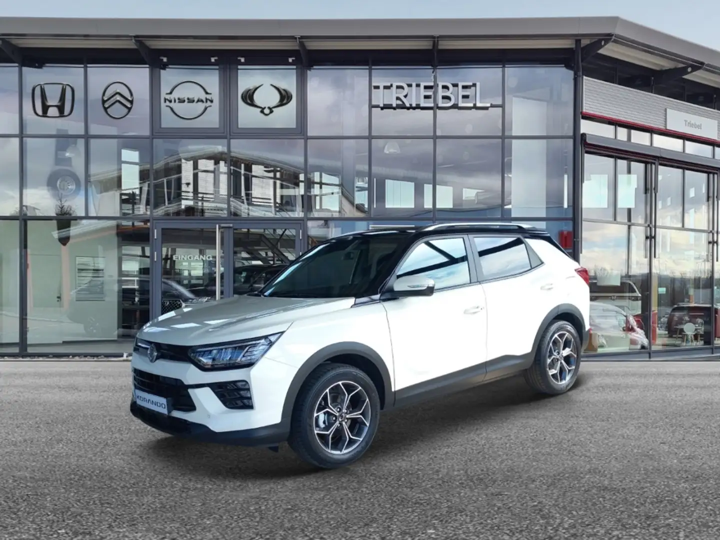 SsangYong Korando 4x2 EU6d Ruby 1.5 T-GDI °LED°SHZ°Kamera°AAC°Navi°P Weiß - 2