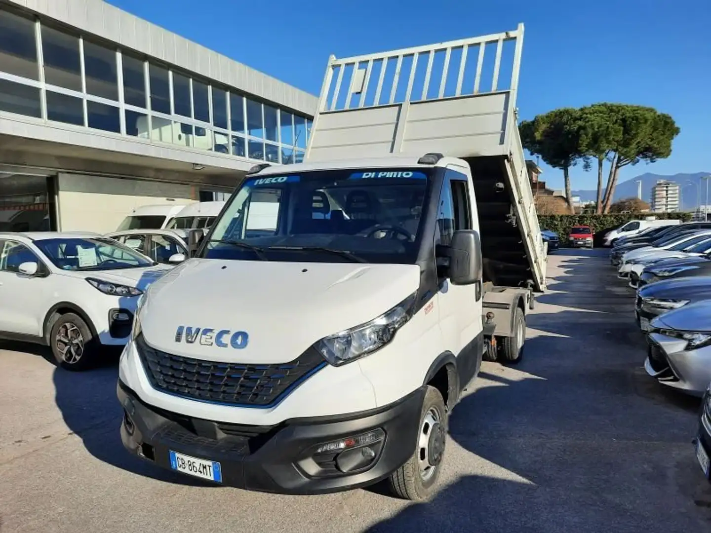 Iveco Daily 35C14 Ribaltabile trilaterale INCREDIBILE METANO!! Weiß - 1