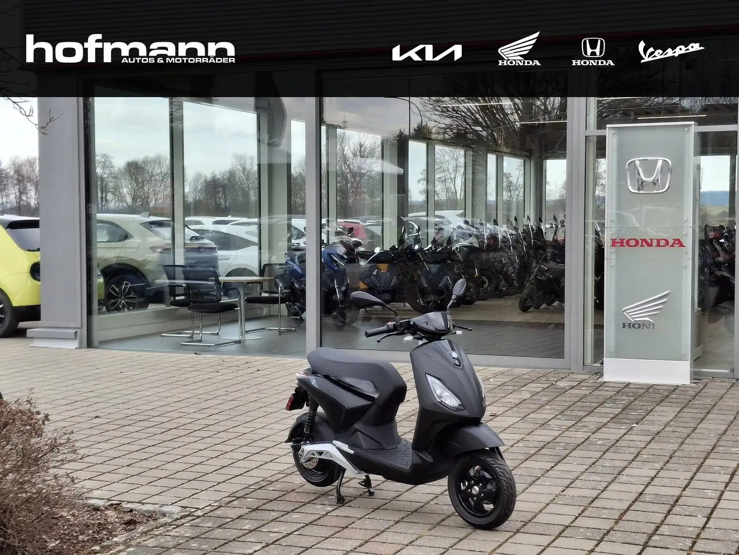 Piaggio 1 Active Elektro Grau - 1