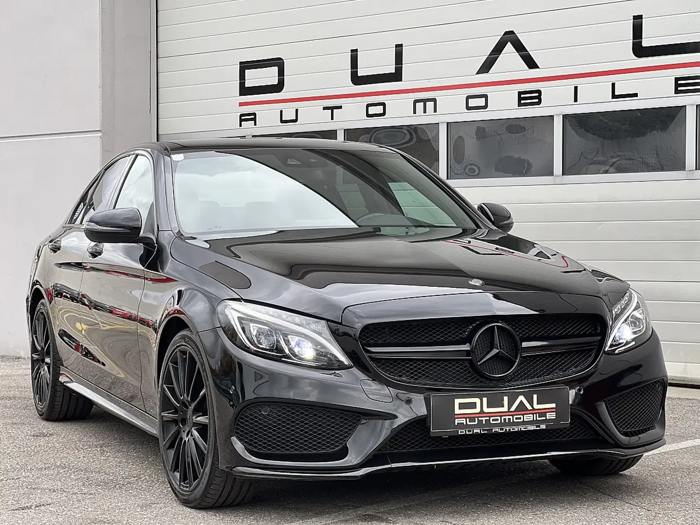 Mercedes-Benz C 220 d 4MATIC AMG Line Aut.| C 43 AMG LOOK | Schwarz - 2