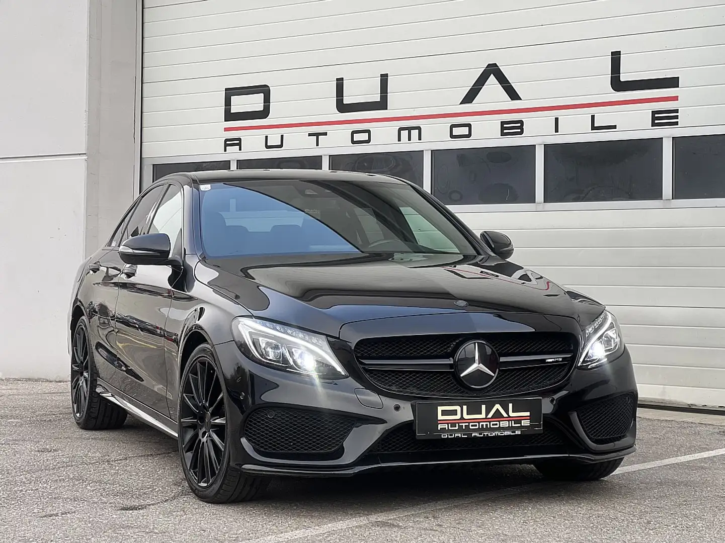 Mercedes-Benz C 220 d 4MATIC AMG Line Aut.| C 43 AMG LOOK | Negro - 2