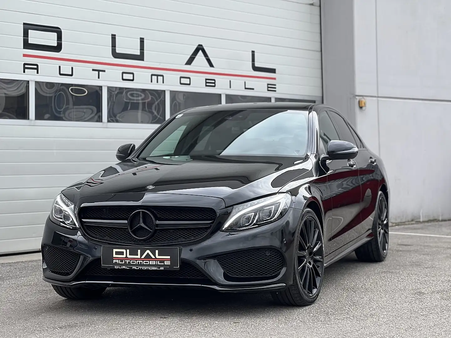 Mercedes-Benz C 220 d 4MATIC AMG Line Aut.| C 43 AMG LOOK | Schwarz - 1