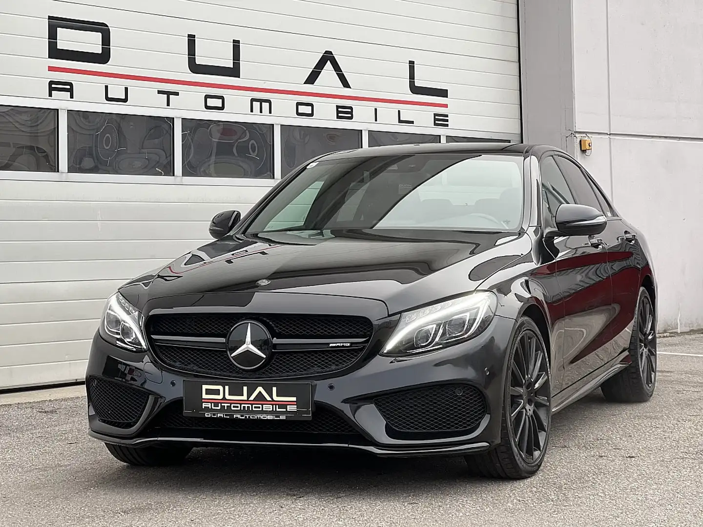 Mercedes-Benz C 220 d 4MATIC AMG Line Aut.| C 43 AMG LOOK | Negro - 1