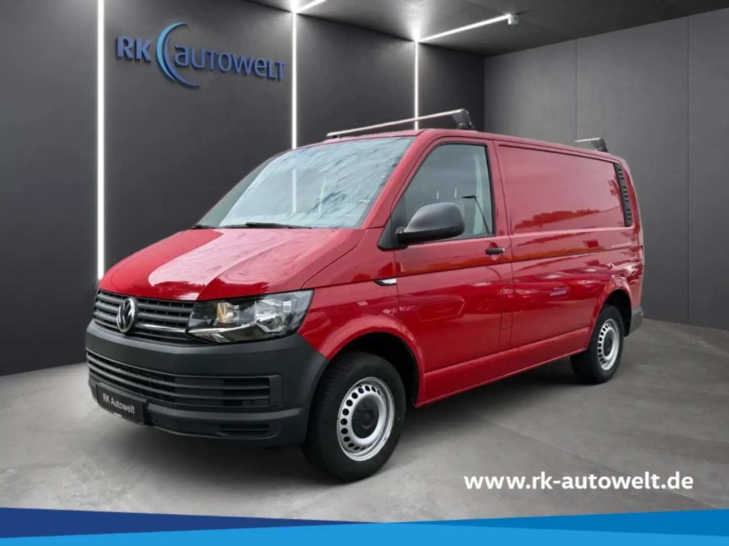 Volkswagen Transporter Kasten-Kombi 2.0 TDI Navi AHK Rot - 1