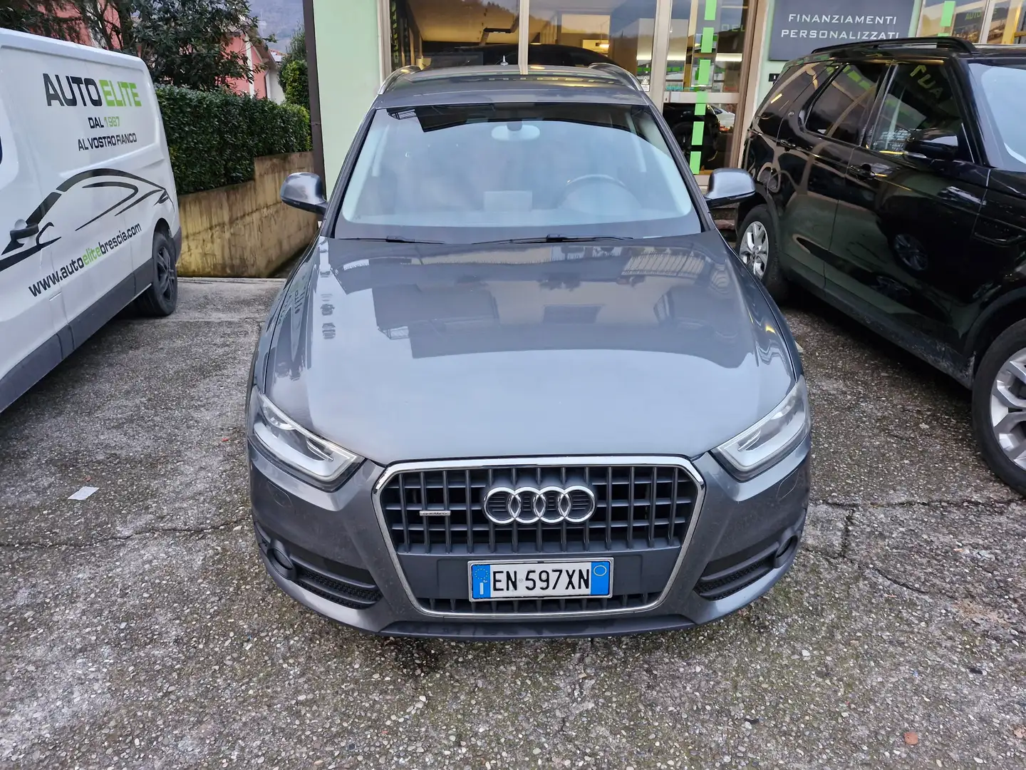 Audi Q3 2.0 tdi Advanced Plus Quattro 177cv s-tronic Navi Gris - 2