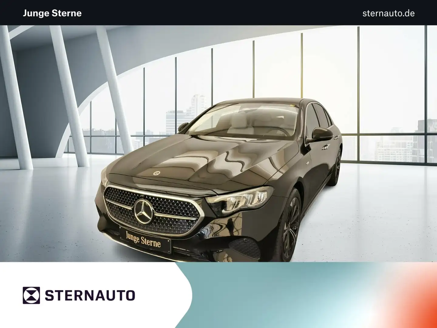 Mercedes-Benz E 300 E 300de 4M Avantgarde Advanced Pano AHK KeyGo Navi Negro - 1