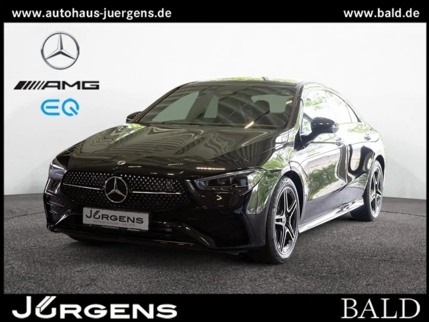 Mercedes-Benz CLA 220 d Coupé AMG-Sport/ILS/Pano/Night/Distr Zwart - 1