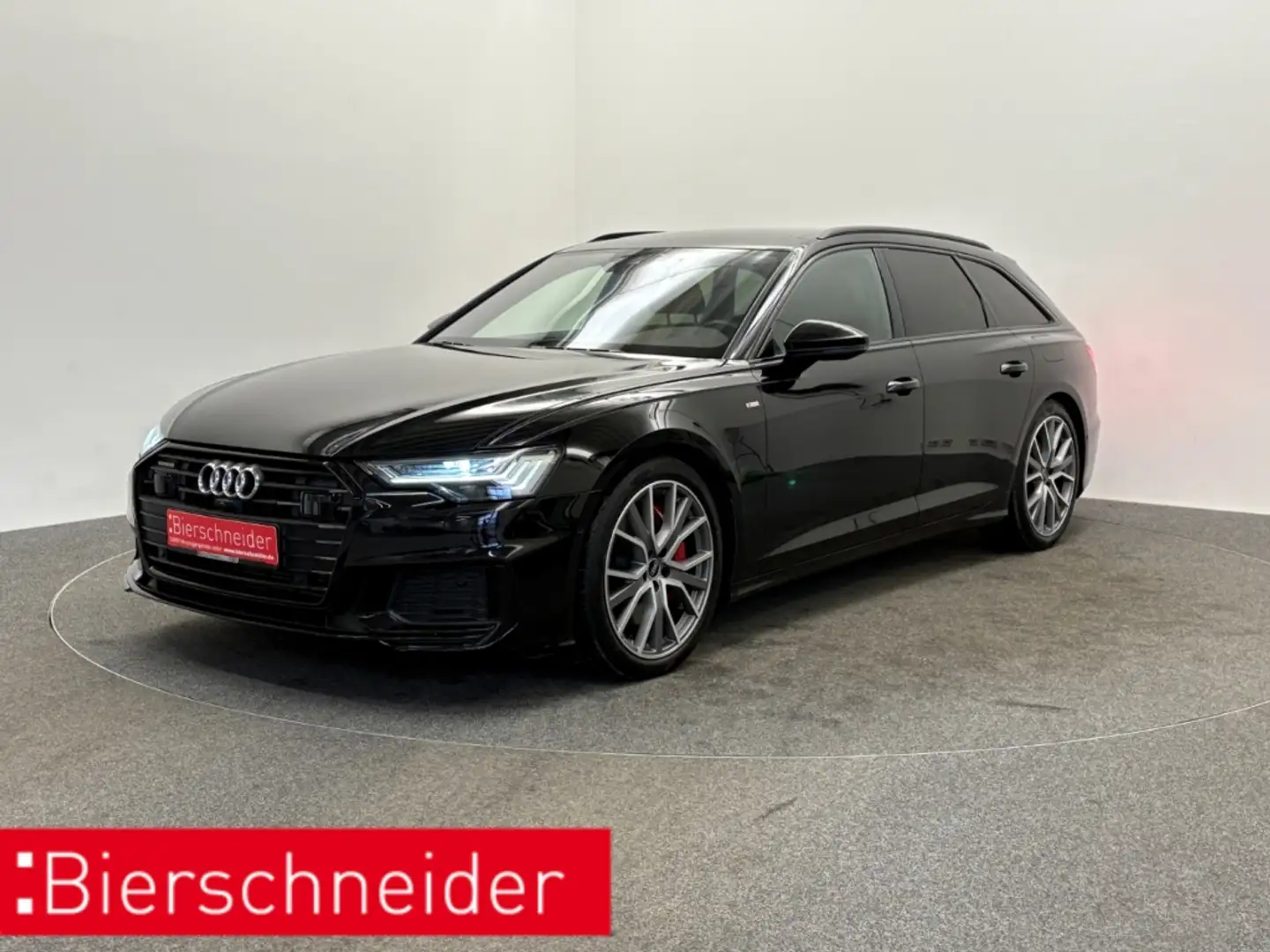 Audi A6 Avant 55 TFSIe qu S tronic line sport 20 PANO UMGE Schwarz - 1