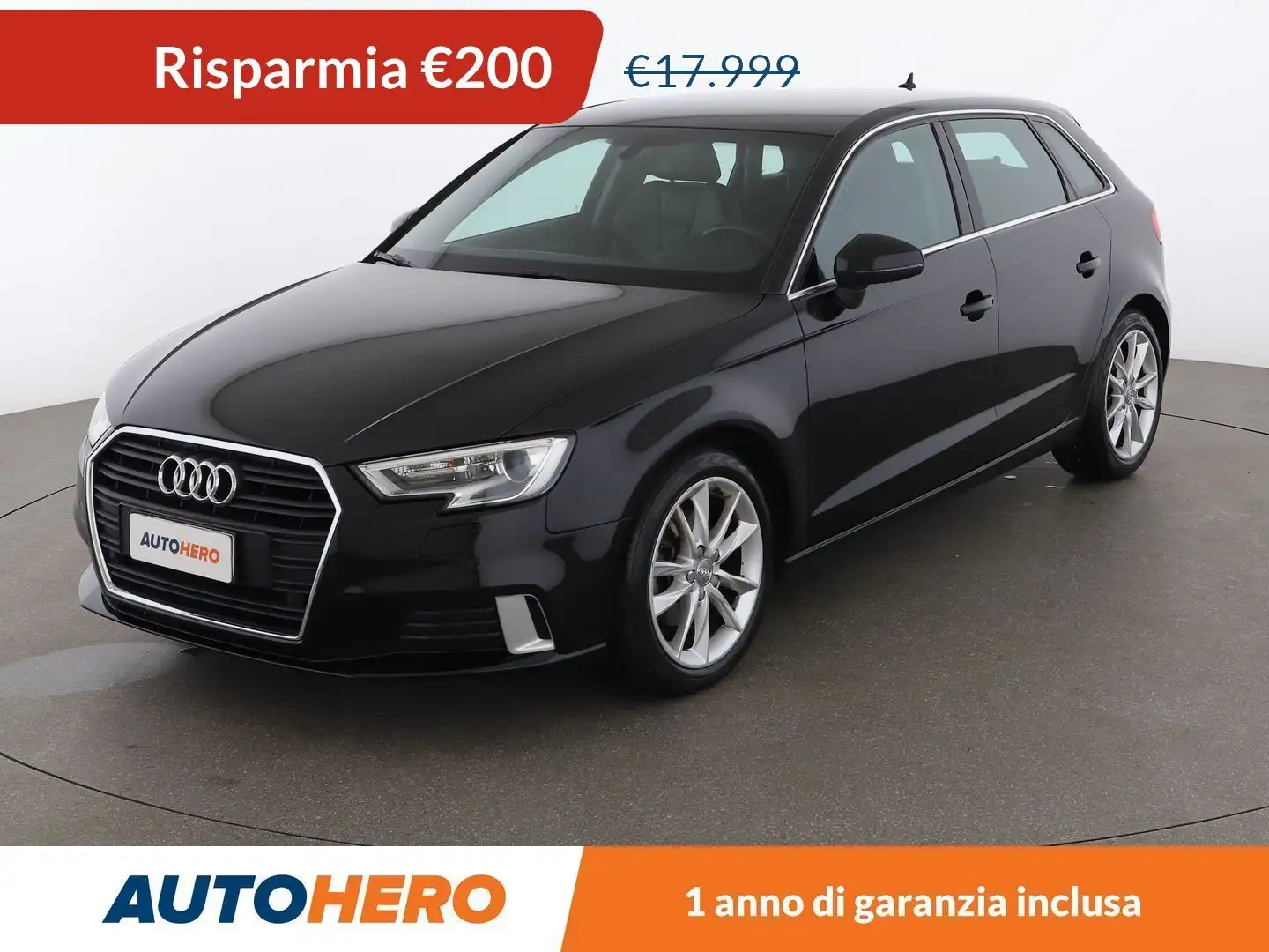 Audi A3 1.6 TDI Sport 116 CV S tronic Nero - 1